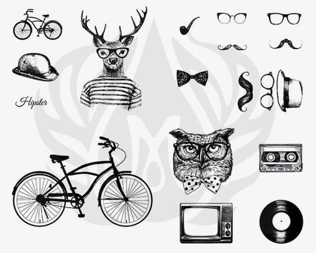 DSS0142 - Hipster Designer Silkscreen