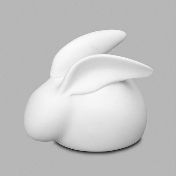 MB1119 - Sm. Hareball Bunny     4.25"L x 3"W x 3.5"H