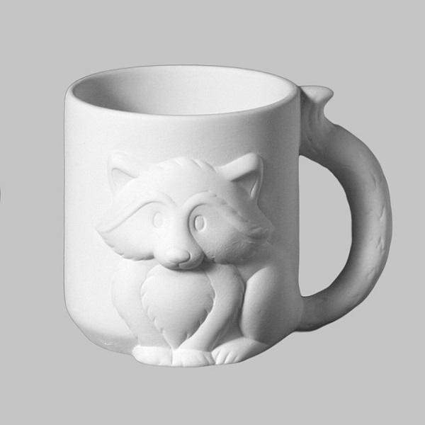 MB1395 - Fox Mug (13oz)    3.25"W x 3.75"H