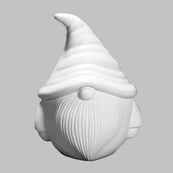 MB1544 - Gnome Jar     5.75"L x 6"W x 7.5"H