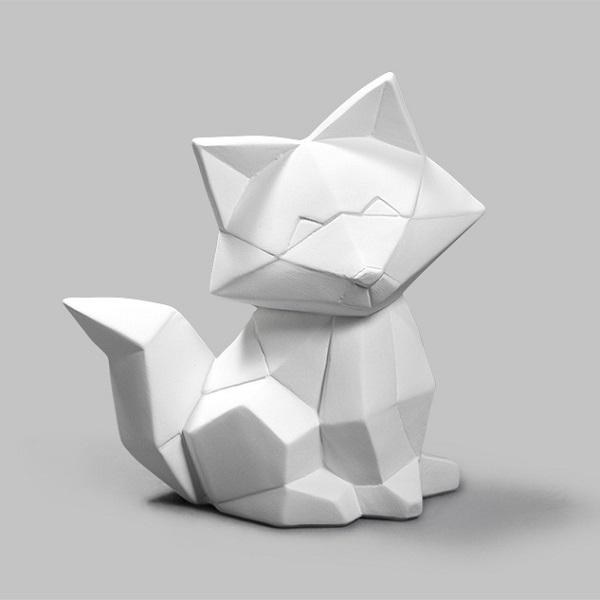 MB1558 - Fox Facet-ini     2.75"W x 4.75"H