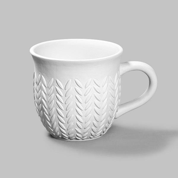 MB1562 - Stitched Mug (18oz)    4.25"L x 6"W