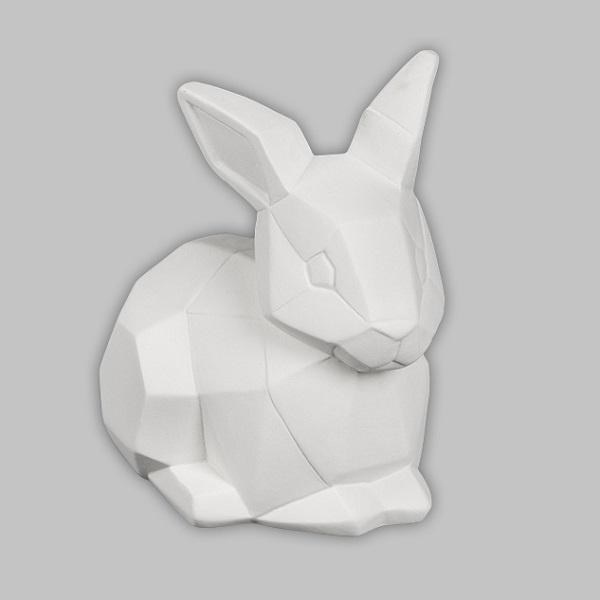 MB1565 - Bunny Facet-ini     4.5"L x 3.25"W x 5"H