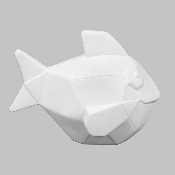 MB1573 - Fish Facet-ini     5.25"L x 3.5"W x 3.75"H