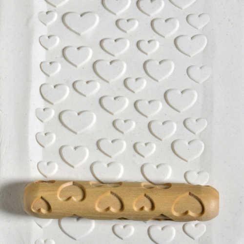BHR066 - Big Hand Roller: Simple Hearts, 12cm