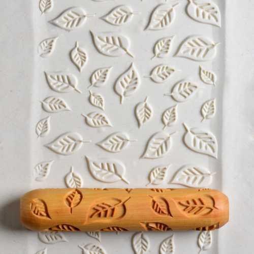 BHR012 - Big Hand Roller: Solid Sm. Leaves, 12cm