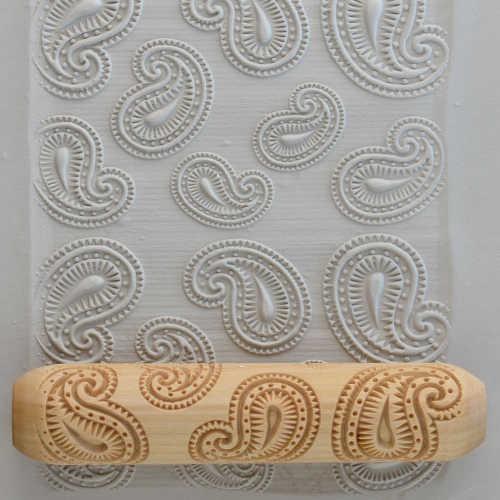 BHR026 - Big Hand Roller: Paisley Party, 12cm