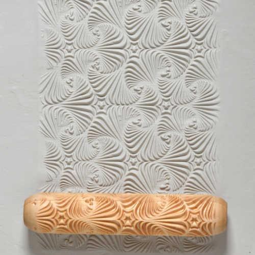 BHR029 - Big Hand Roller: Fleurs, 12cm