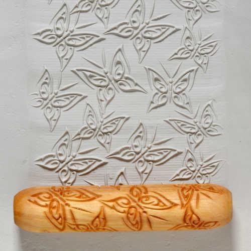 BHR035 - Big Hand Roller: Butterflies, 12cm
