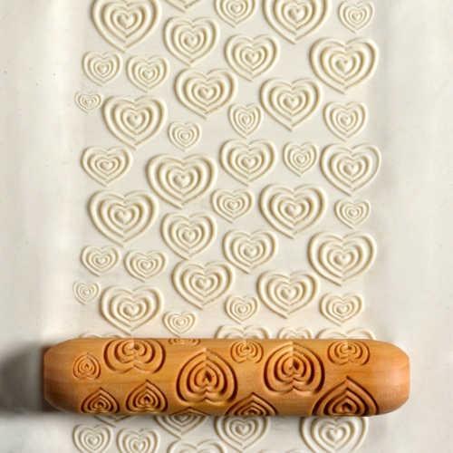 BHR044 - Big Hand Roller: Hearts, 12cm