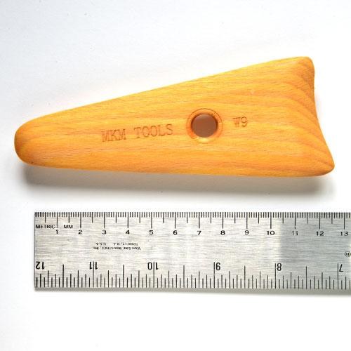 W9 - Wood Rib: Cylinder & - Sm. Space Smoothing Rib  12.7 x 5.1cm