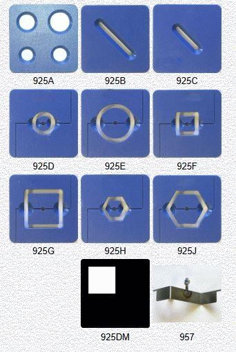 Accessory Die Kit (for 4" Wall Extruder)