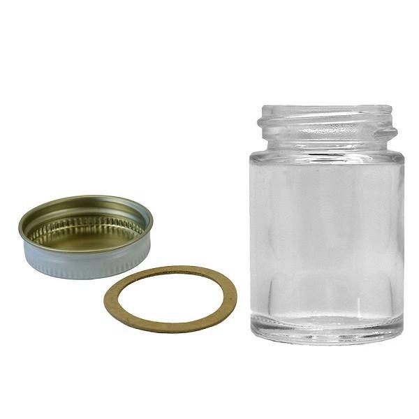 P52 - 1oz Bottle W/Lid & Gasket
