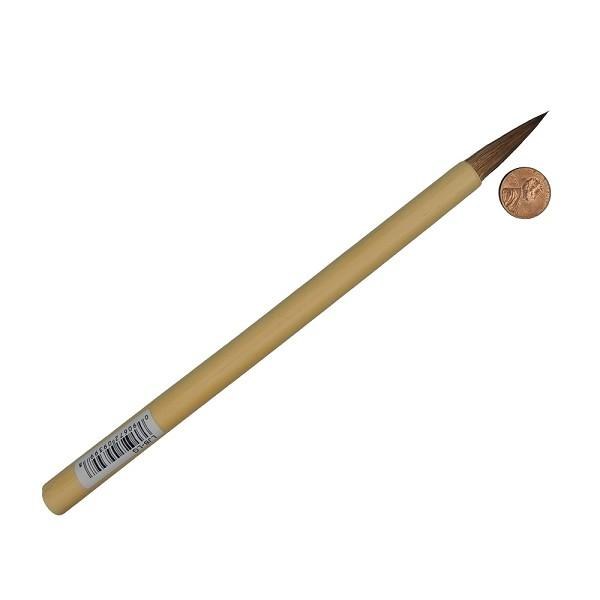 LJB-LG Bamboo Brown Hair Brush, Large