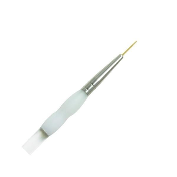 SG595-10/0 Soft Grip Short Liner Brush, Size 10/0