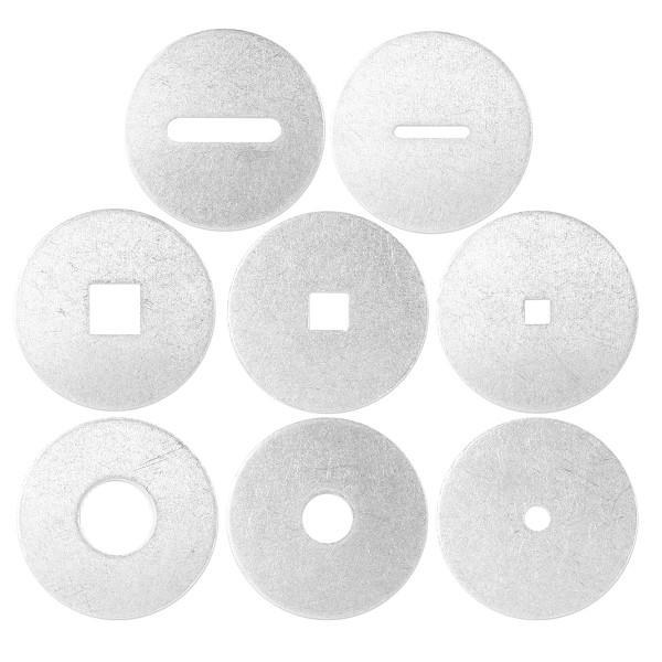 Clay Gun Die Set- 8 PC