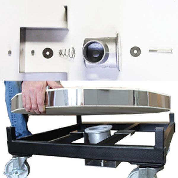 Envirovent 2 Rolling Stand Adapter, Skutt