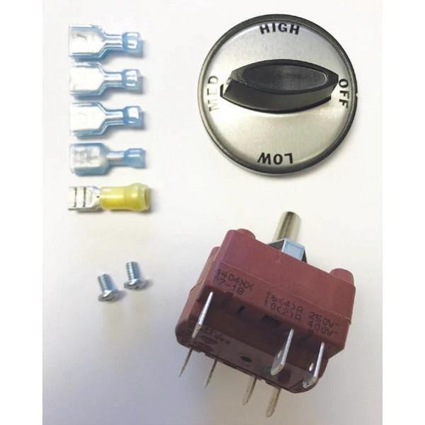 0243 - 3 Heat Switch w/ Knob