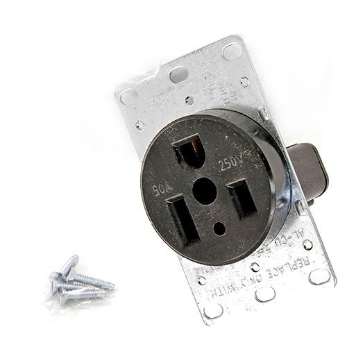 545 - Receptacle, 6-50 Flush Mount (All 8-12 Sided Kilns)