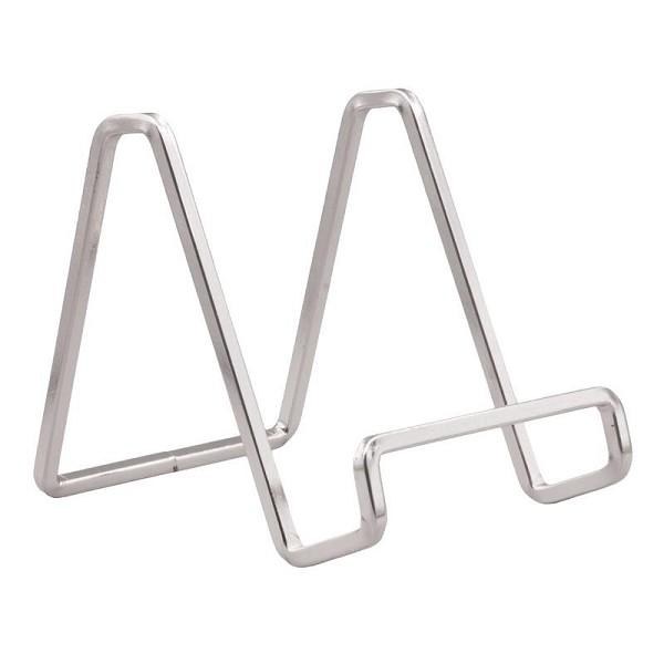 Easel/Stand - 3" Smooth Silver