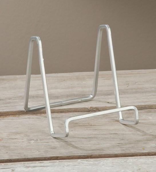 Easel/Stand - 6" Smooth Silver