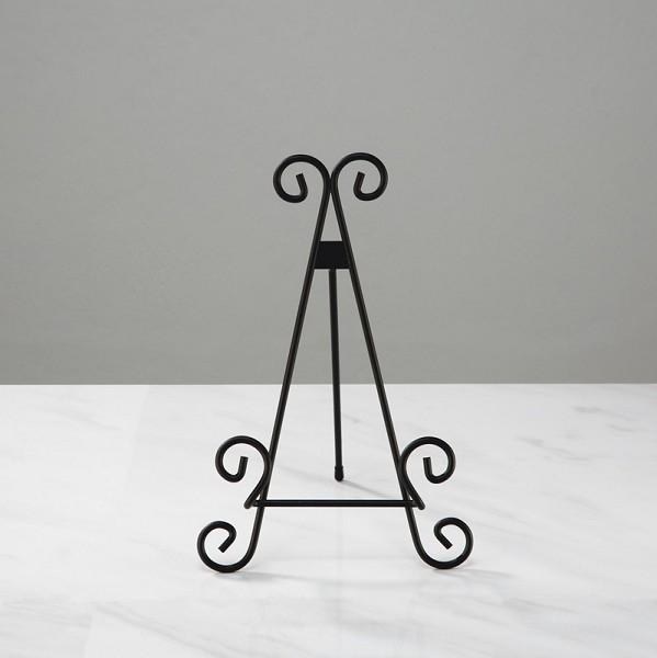Easel/Stand - 11" Black Swirl