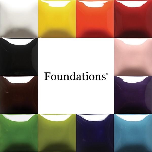 FN-KT3 Foundation Glaze Kit Cone 06-10, Pints