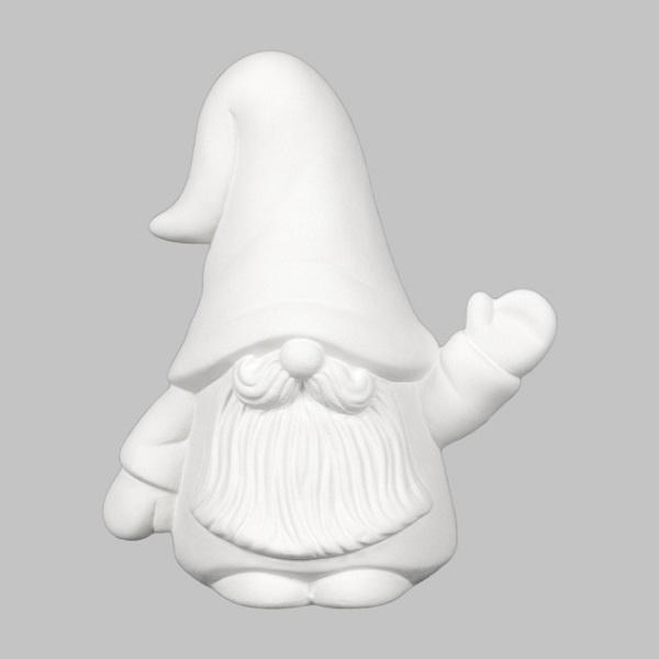 MB041 - High Five Gnome     4"L x 5.5"W x 6.5"H