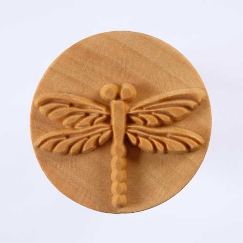 SCXL017 - Extra Lrg. Round Stamp: Dragonfly, 6cm