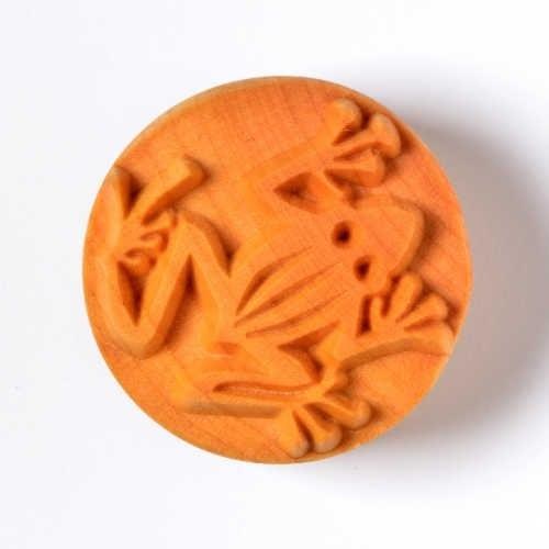 SCL003 - Lrg. Round Stamp: Tree Frog, 4cm