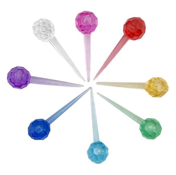 Mini Pinlites- Assorted Colors, (250 Pack)