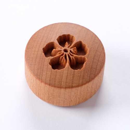 CT031 - Curve Top Stamp: Hibiscus Flower, 4cm