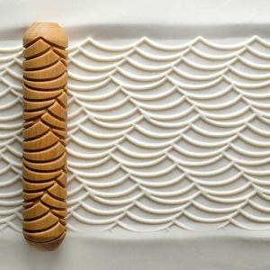 BHR158 - Big Hand Roller: Zig Zag Layered, 12cm