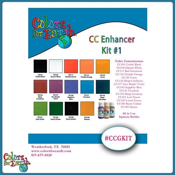 CCKIT1 - Enhancer/Color Concentrate 1oz Kit #1