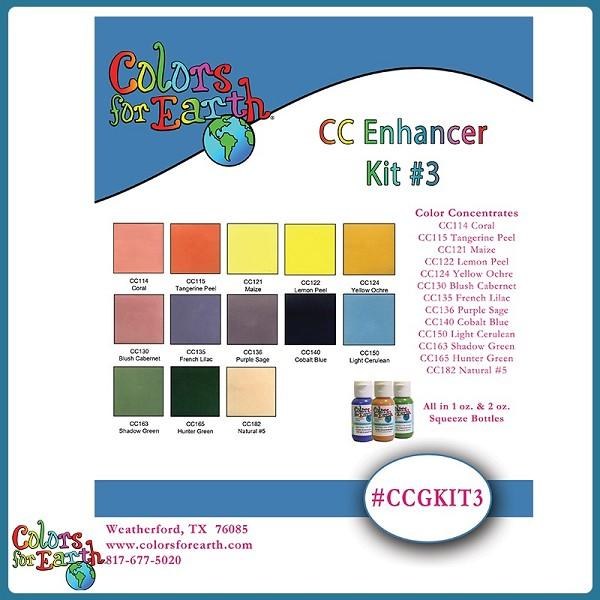 CCKIT3 - Enhancer/Color Concentrate 1oz Kit #3