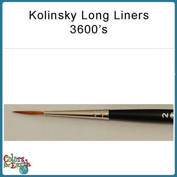 CE36002 - Kolinsky Sable- Liner Brush #2