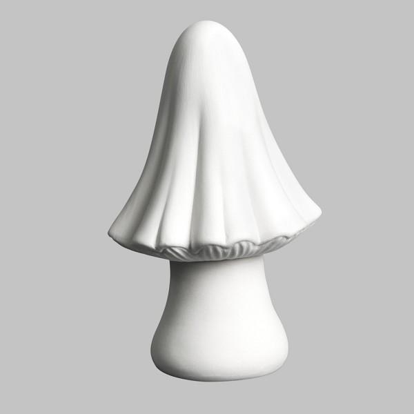 MB1642 - Lrg. Pointed Mushroom  4.5"L x 4.5"W x 6.5"H