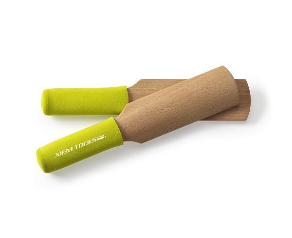 XCPM Clay Paddle, Med. Lime Green Handle