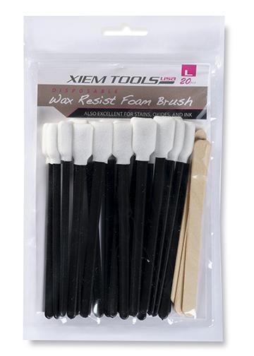 XWRBL20 Wax Resist Brush, Lrg. (20 pc)