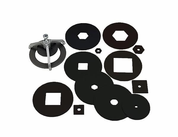 Hollow Die Set (for 4" Hand Extruder)