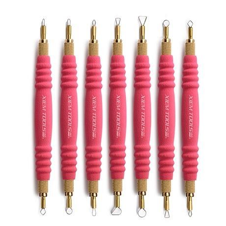 XMCTS7 - Mini Carving Tool Set, (7 pc), Pink