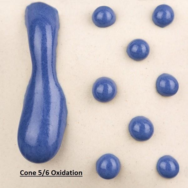 SW-424  Blue Melt Gloop Glaze, Cone 5-10, Pint