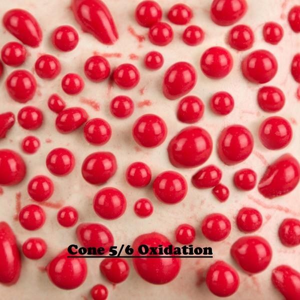 SW443 - Red Bead Glaze Cone 5-10