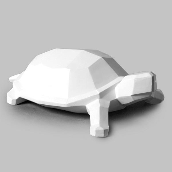 MCB1492 - Faceted Turtle     10.75"L x 6.5"W