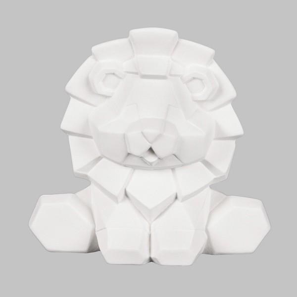 MCB1638 - Lion Facet-ini  5"L x 3.5"W x 5"H