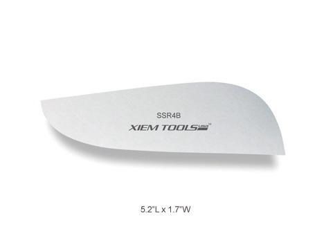 XR4B - Stainless Steel Clay Rib, (4B)