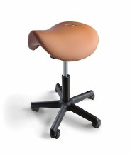 Saddle Stool - Burgandy