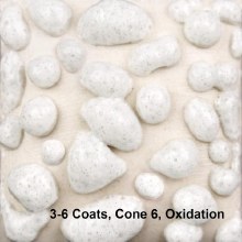 Additional picture of SW460 -  White Moon Rocks Glaze, Cone 5-10, Pint
