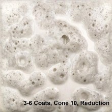 Additional picture of SW460 -  White Moon Rocks Glaze, Cone 5-10, Pint