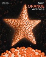 Additional picture of SW461 -  Orange Moon Rocks Glaze, Cone 5-10, Pint